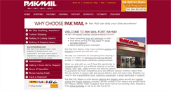 Desktop Screenshot of ilovepakmail.com